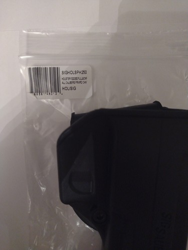 FACTORY SIG SAUER P320 P250 9MM FULL SIZE /COMPACT PADDLE RH OWB HOLSTER DUTY - Picture 8 of 8