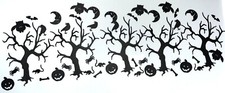 HALLOWEEN SPOOKY TREE PAPER DIE CUT EMBELLISHMENTS