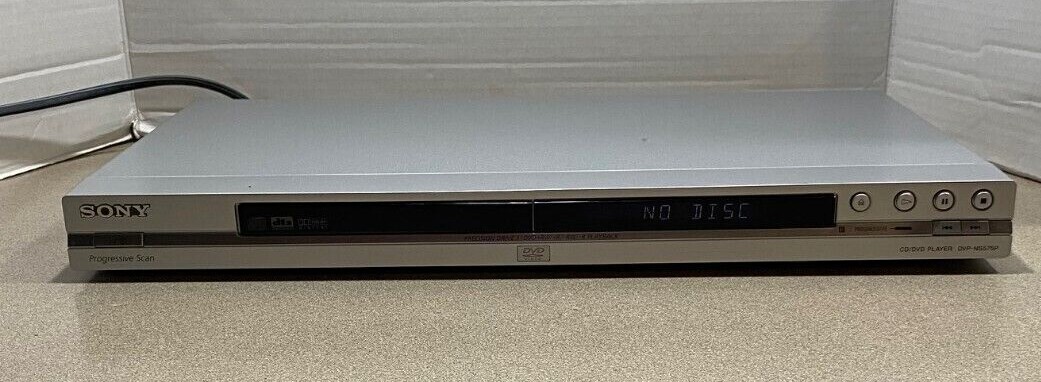 Sony DVP-NS575P Progressive Scan DVD Player, Silver No Remote | eBay