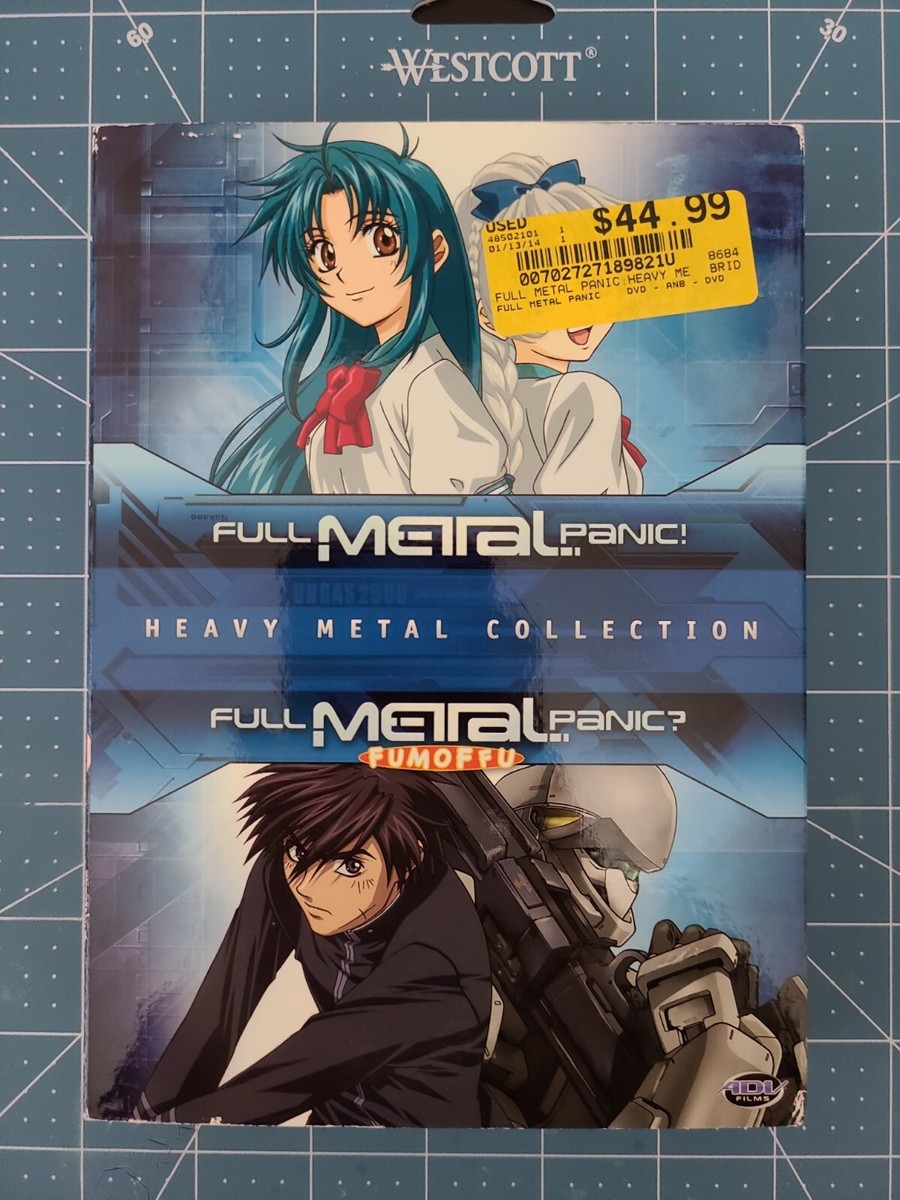 Full Metal Panic Heavy Metal Collection Fumoffu Disc DVD Box Set