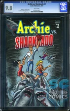 Archi Vs Sharknado #1 2015 Archie Publications CGC 9.8 1st Print
