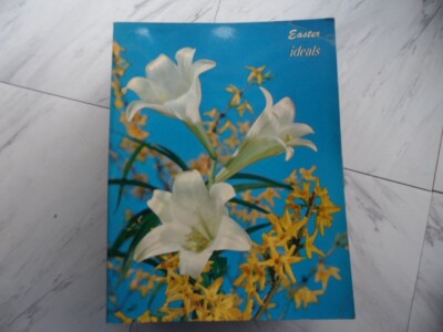 Ideals Magazine Easter March 1966 Stories Poems Colorful