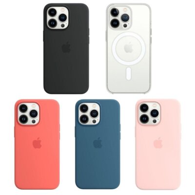 Apple Silicone Case with MagSafe for iPhone 13 Pro
