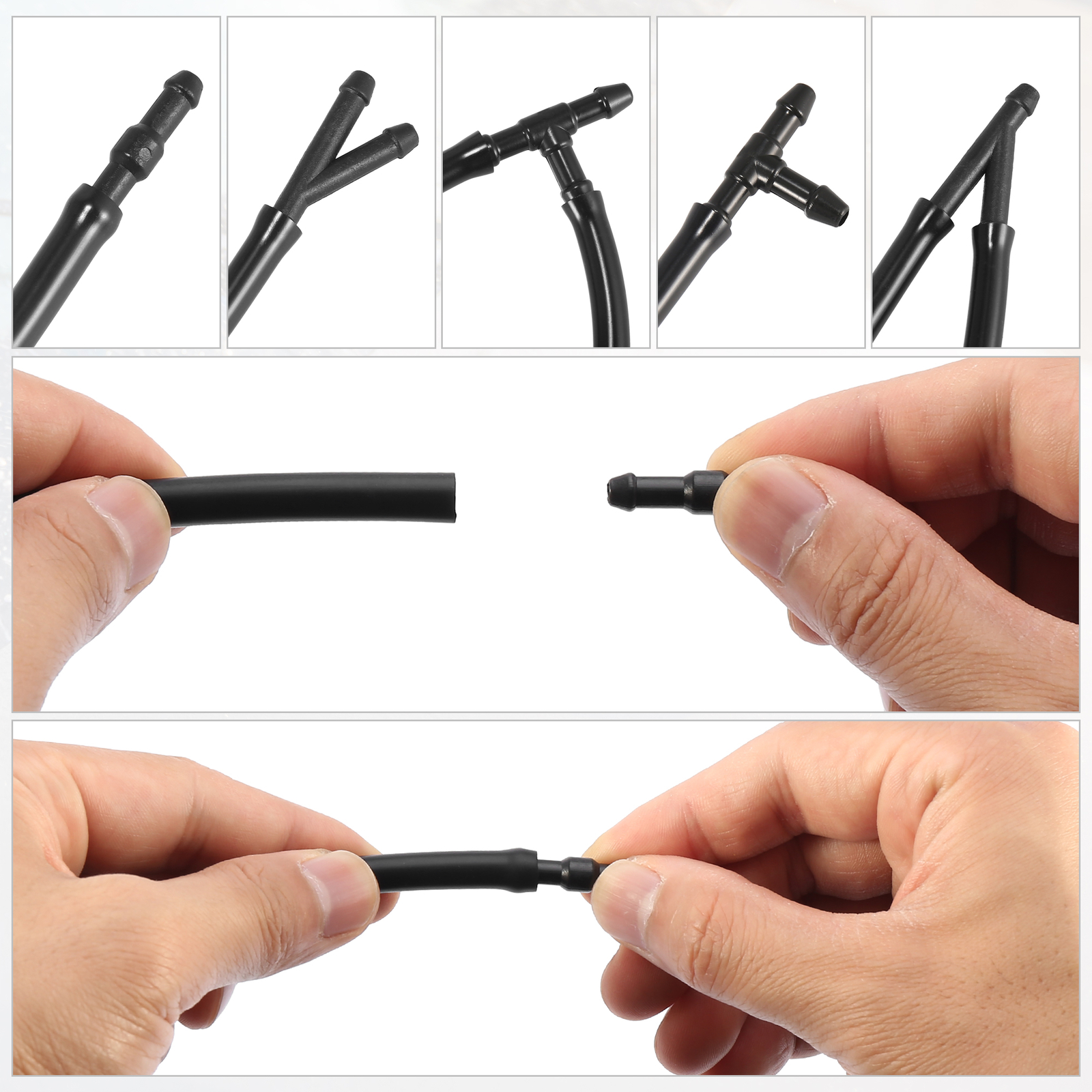 Front Car Windshield Washer Nozzle Wiper Spray Jet for Volvo XC60 2010