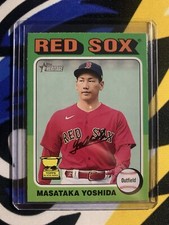 Masataka Yoshida 2024 Topps Heritage #292 Rookie Gold Cup Base Red Sox