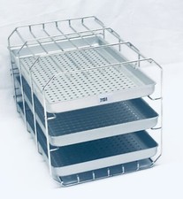 Melag Autoclave Supporto C Plus + 3 Vassoio Autoclave 40B+41B+Kesseltiefe 35cm