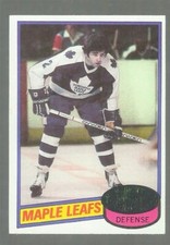1980 TOPPS HOCKEY #133  IAN TURNBULL  NM/MT  TORONTO MAPLE LEAFS