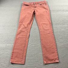 Anthropologie Jeans Womens 25 Slim Pink Pilcro And The Letterpress Denim Ankle