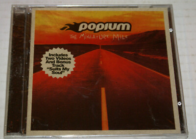 Popium, The Miniature Mile - 2006 Enhanced CD w/ 2 Videos Brand