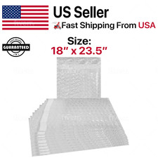 18" x 23.5" Bubble Pouches Bags Clear Self Seal Protective Cushioning Wrap 18x23