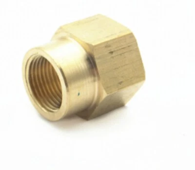 GENERIC 1/8" 1/4" 3/8 1/2 Female to Female BSP Coupler Brass Fitting Adapter Union F>F