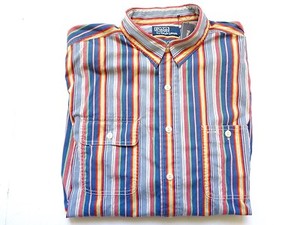 multi color ralph lauren button up