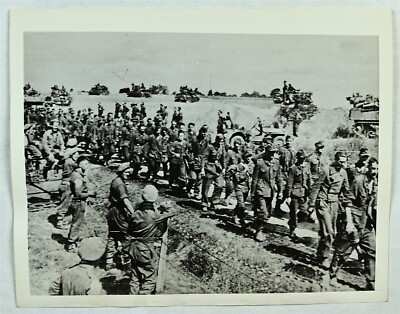 German Prisoner of War Captured By British Troops WWII 1944 Press Photo ...