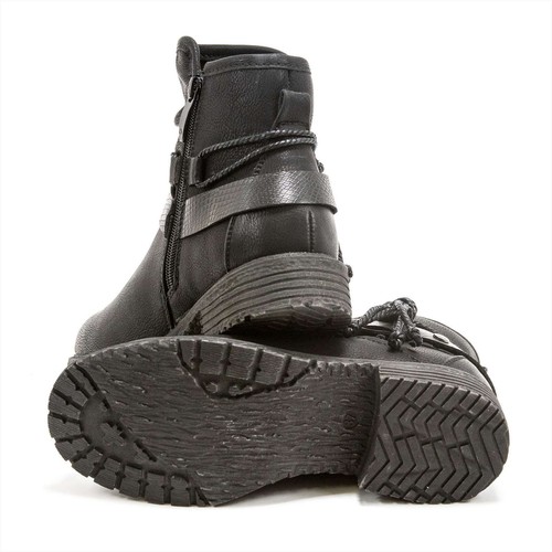 NEW Patrizia Womens Elearopa Leather Vegan-Friendly Pull-On Booties - Picture 8 of 8