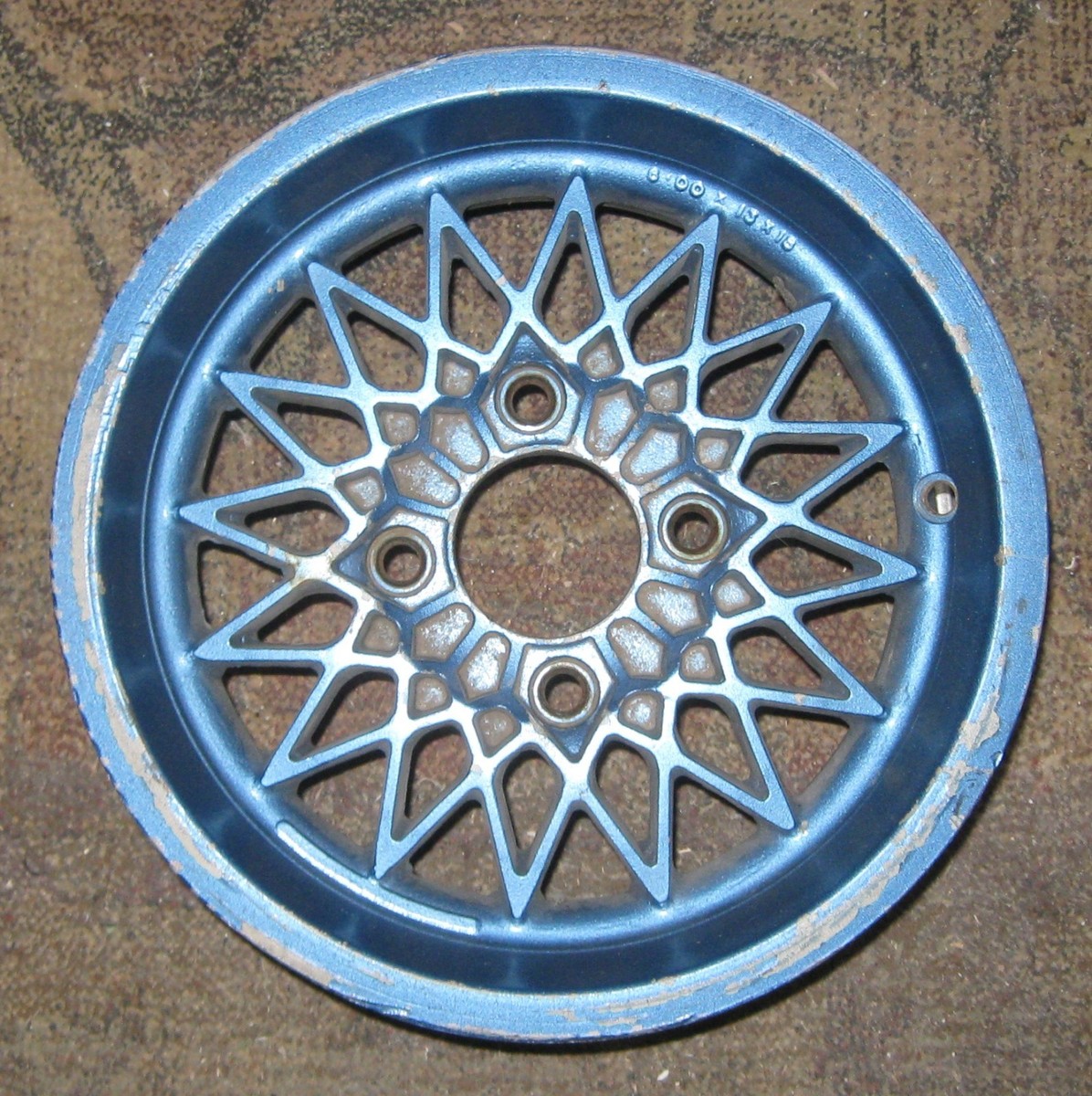 Compomotive CX 300 Diamond Mags Wheel (1) 13x6 Datsun Corvair