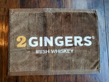 2 Gingers Irish Whiskey Towel Barware Liquor 
