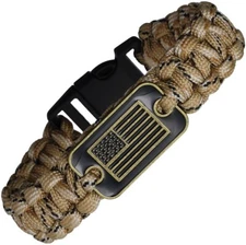 Coeburn Tool Desert Camo USA Paracord Bracelet CT3010