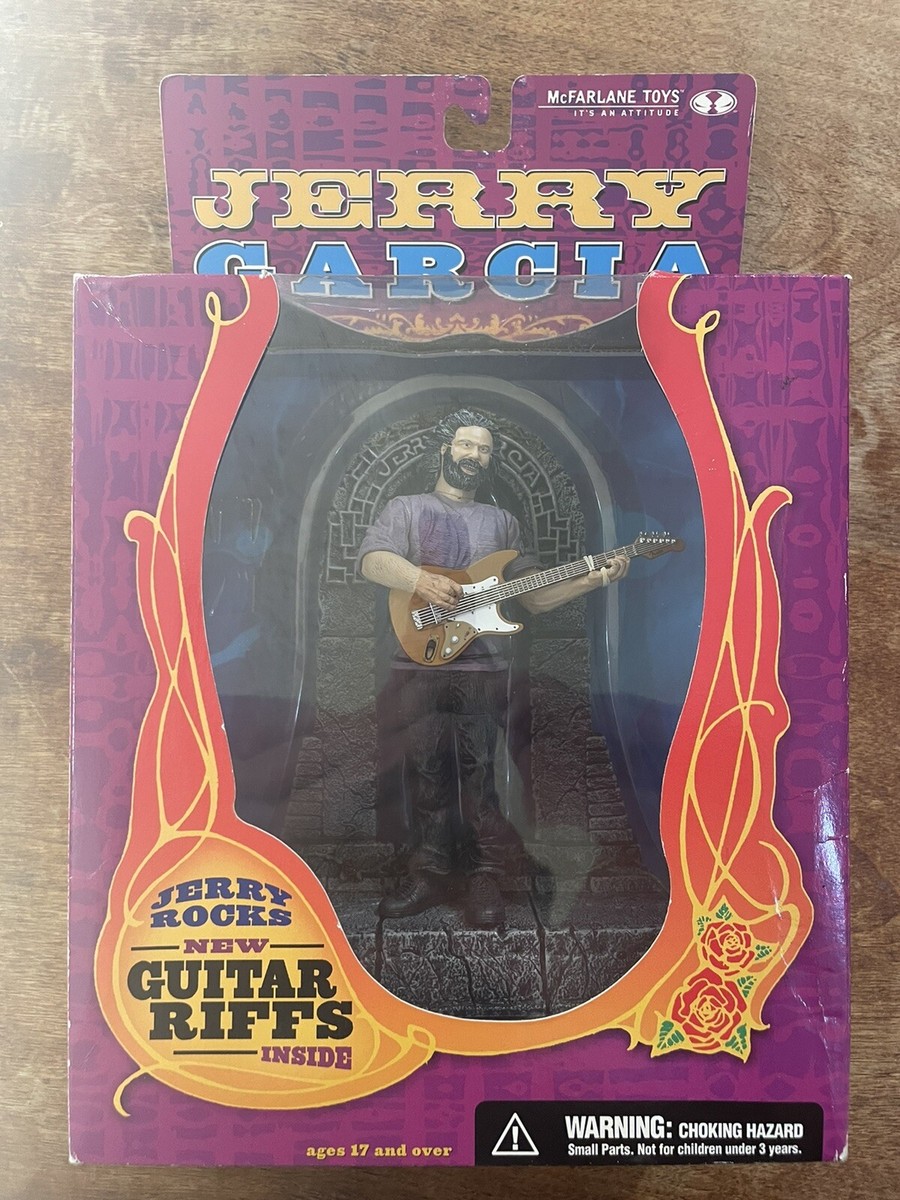 Greatful Dead フィギュア Jerry Garcia Grateful Dead Jerry Garcia Figurine Plays Jerry Guitar Riff