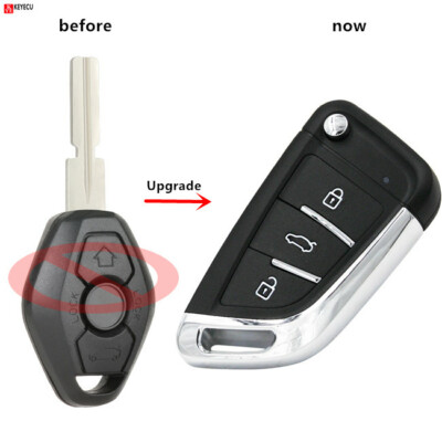 Modified Remote Key fob for BMW 1/3/5/7 Series X3 X5 Z3 Z4 for EWS System 315MHz