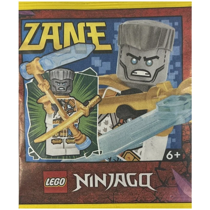 LEGO Ninjago Zane Golden Ninja Bolsa de Papel 892306 (SELLADO)