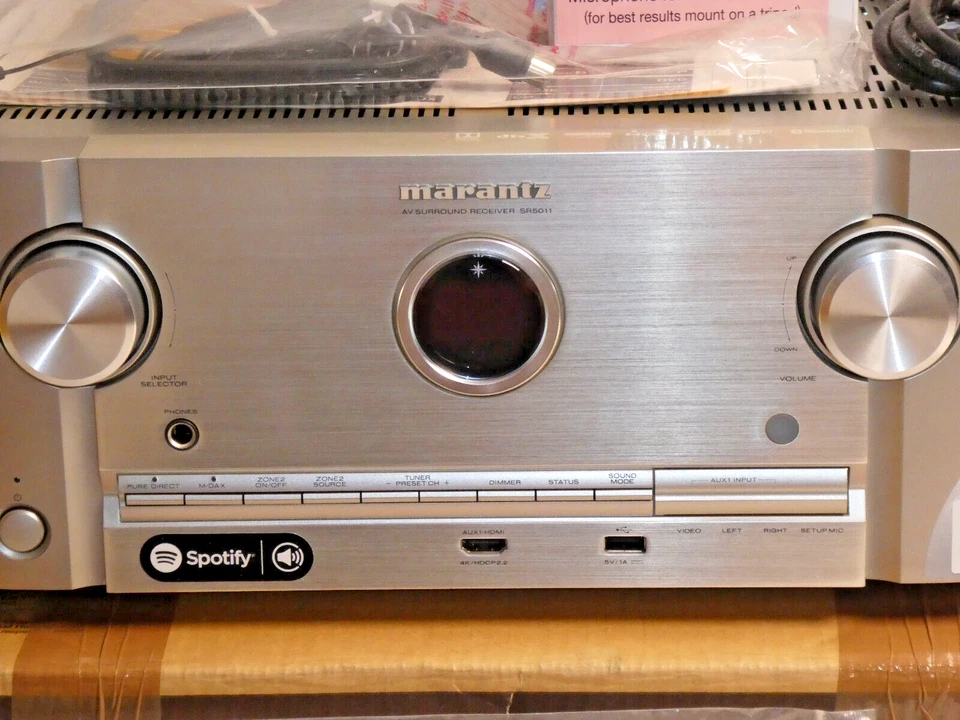 Marantz SR5011 7.2 High-End AV-Receiver Silber, OVP&NEU, 2 Jahre Garantie - Bild 3 von 4