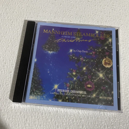 Mannheim Steamroller A Fresh Aire Christmas CD Unisex OS Blue  1988 Holiday
