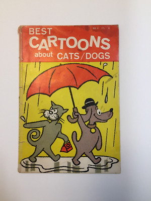 Raining Cats and Dogs The Funniest Cartoons You've Ever Seen PB Vintage 1958
