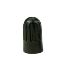 LONG BLACK PLASTIC VALVE CAP WITH SEAL (200 PIECES)