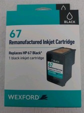 Wexford Inkjet Cartridge Replaces HP 67 Black - 1 Ink Cartridge