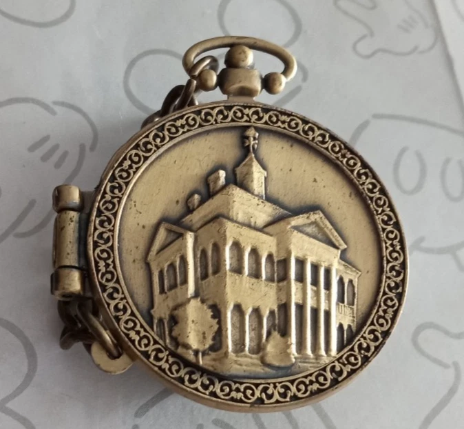 Haunted Mansion O-Pin House Pocket Watch 2009 Hinged Disney Pin 70097