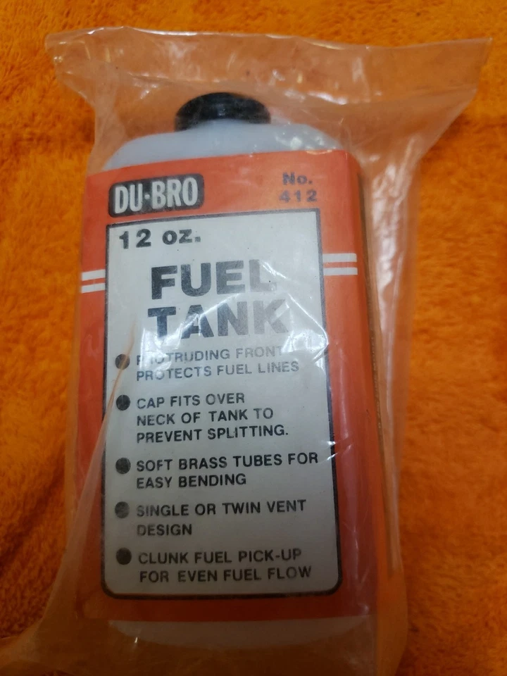 Du-Bro - 12 oz. Fuel Tank - New - Cat No. 412 - Image 2 of 4