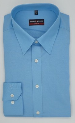 Marvelis Langarm Hemd Body Fit Blau 2999.64.76 S92N
