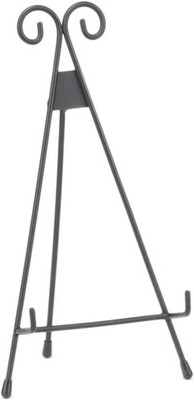 International Black Straight Easel Small - 9'' | Perfect for Books, Plates, Ph...