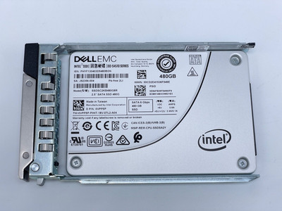 0VPP5P DELL INTEL SSDSC2KB480G8R 480GB 6G SATA 2.5'' SSD SOLID STATE DRIVE