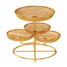 Multi Tirer Fruit Basket Serving Bowl Vegetable Storage Basket