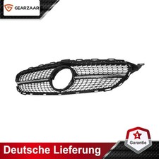 Kühlergrill Diamant kompatibel mit Mercedes C205 2015–2018 Glänzend Schwarz Kühlergrill Diamant kompatibel mit Mercedes C205 2015–2018 Glänzend Schwarz