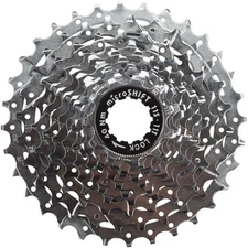 microSHIFT H11 Cassette - 11 Speed, 11-32t, Silver, Chrome Plated CS-H110 11-32