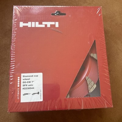 HILTI 7  DG-CW SPX UNIVERSAL DIAMOND CUP GRINDING WHEEL  PART/#2238544