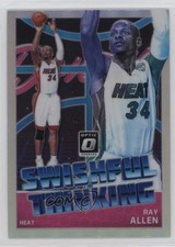 2018-19 Panini Donruss Optic Swishful Thinking Holo Prizm Ray Allen #5 HOF 04dh