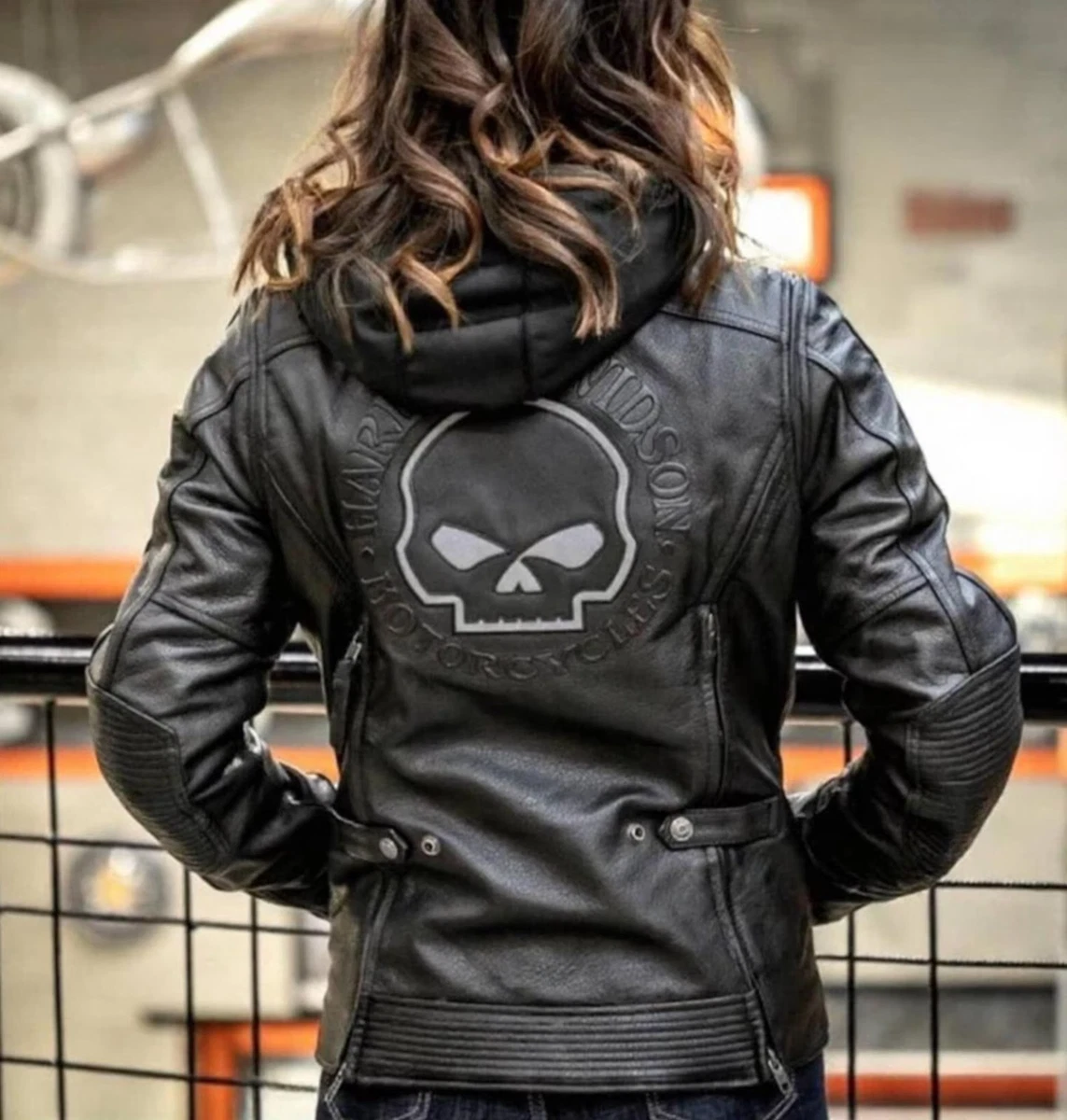Harley-Davidson Skull Coats, Jackets & Vests for Women for sale | eBay