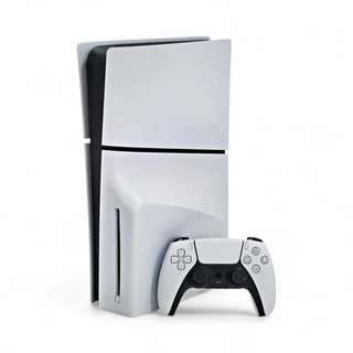 Sony PlayStation 5 Slim Blu Ray Disk Edition 1TB Gaming Console White CFI 2015
