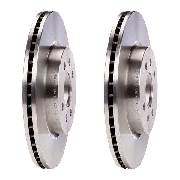 2 Bremsscheiben Ø 280 Mm BelüFtet Bosch Iam-Expertise Passend FüR U.A. KIA RIO-image