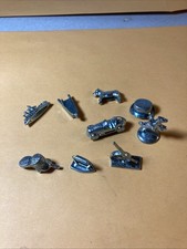1997 Parker Brothers Monopoly Game Replacement Parts 9 Player Tokens