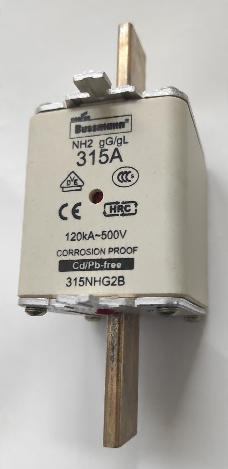 NH Fuse Bussmann 315NHG2B 315A 3 Piece