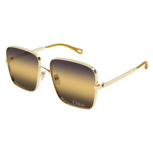 Chloe — NEW Chloe CH 0324S Sunglasses 001 GOLD 100% AUTHENTIC