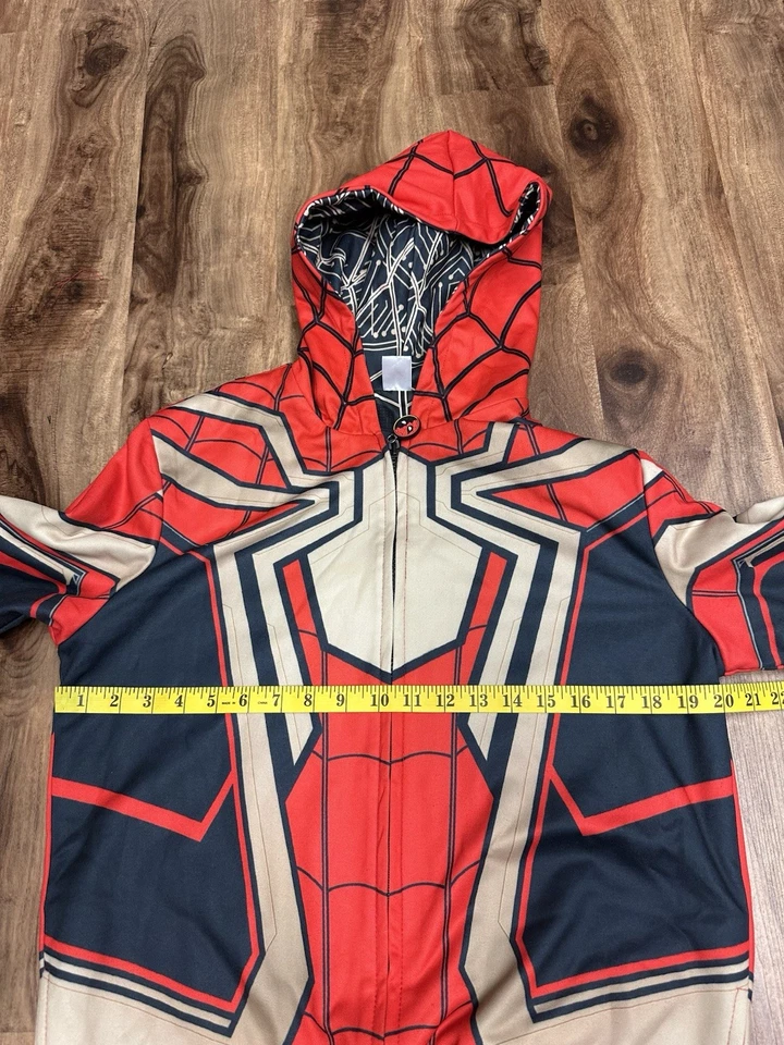 *RARE* Spider-Man No Way Home Cosplay Reversible Hoodie Costume Medium - Image 4 of 4