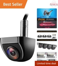 Car Backup Camera Waterproof HD Wide Angle Night Vision Reverse for SUVs Vans