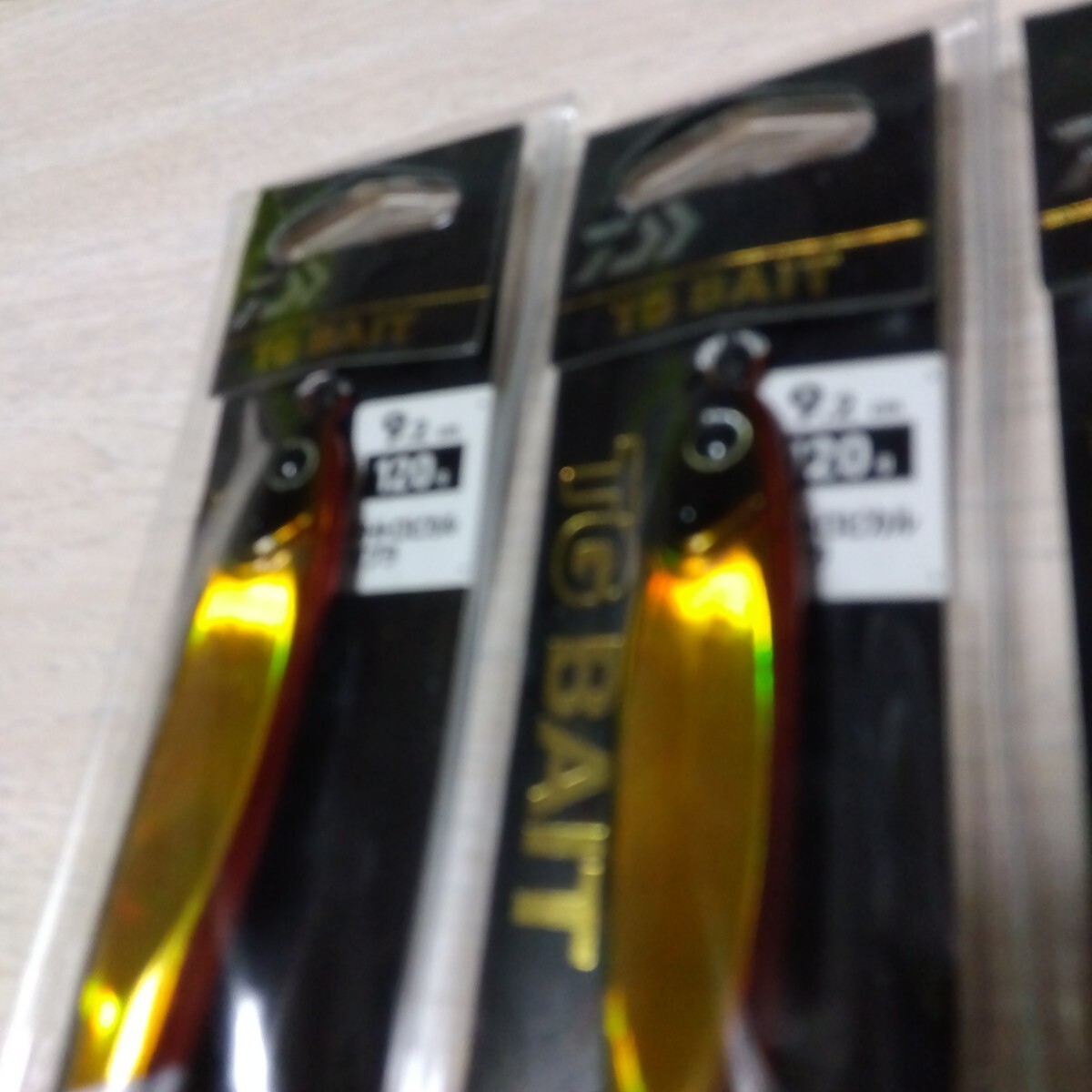 DAIWA Saltiga TG Bait Tungsten Metal Jig 120g Set - Image 2