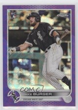2022 Topps Chrome Logofractor Edition Purple Refractor /250 Jake Burger #13 3c2