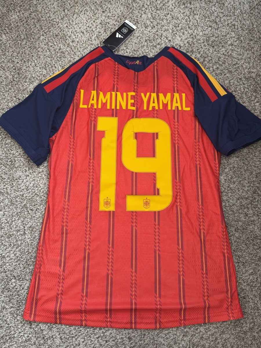 Lamine Yamal #19 Spain World Cup 2026 Adidas Player Edition Soccer